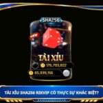 Tài Xỉu SHA256 Rikvip có thực sự khác biệt